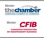 Member Cambridge Chamber of Commerce and CFIB